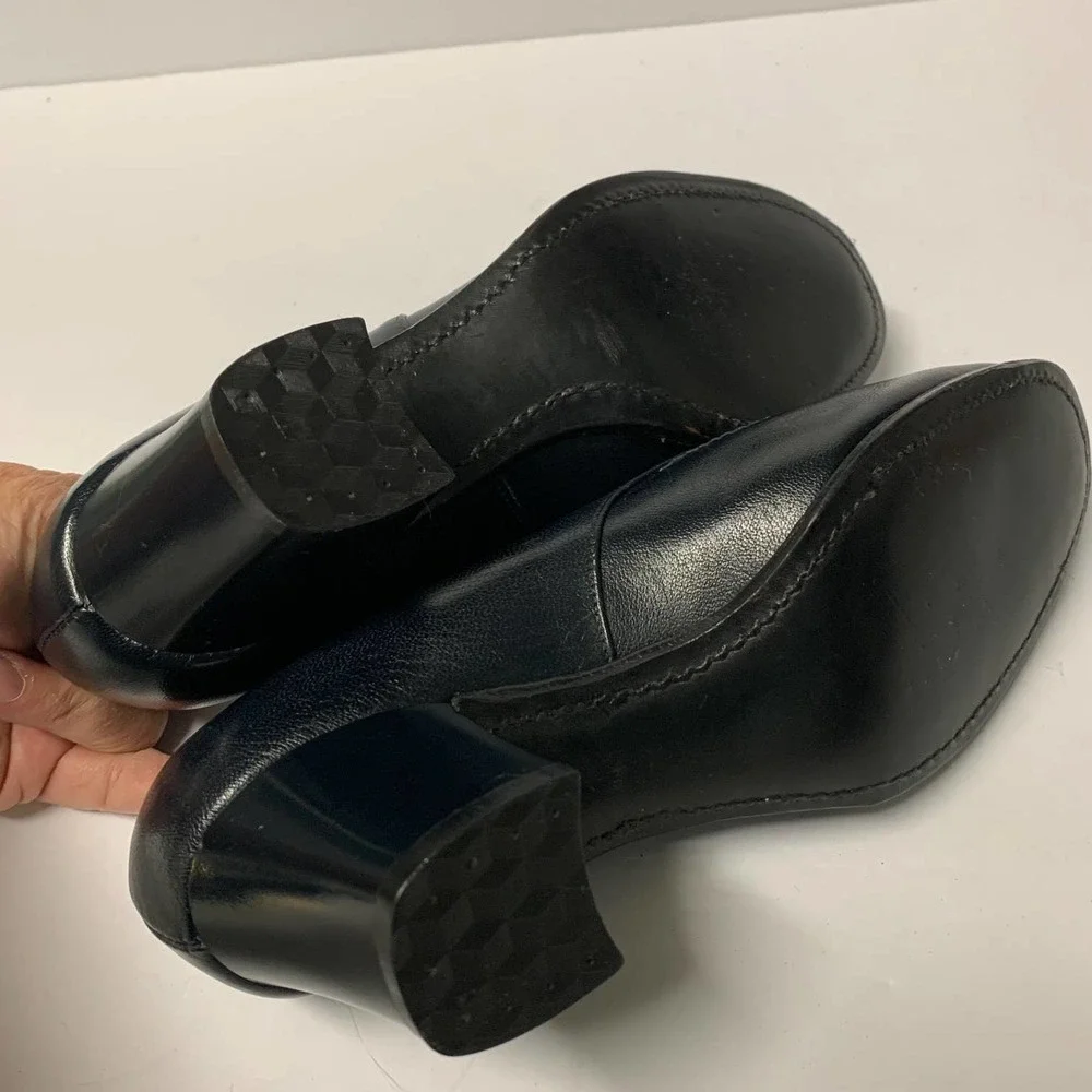 Barefoot Freedom Vintage Leather Granny Oxfords Women's‎ Size 5.5C NWOB